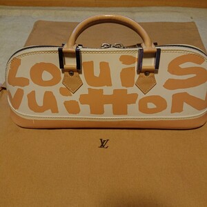 限定販売 ルイ ヴィトン グラフィティ アルマハンドバッグ 保存袋付 LOUIS VUITTON レザー