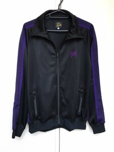 美品☆ニードルズ☆Needles☆POLY SMOOTH トラック ジャケット/ジャージ/MR509/size:M/定価:36,100円/ブラック/メンズ/ポーリースムース