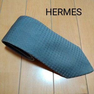 エルメス　ネクタイ　H柄　HERMES