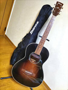 Ibanez AVN1-BS　12Fジョイントのパーラーギター　エレアコ改　SKYSONIC A-810