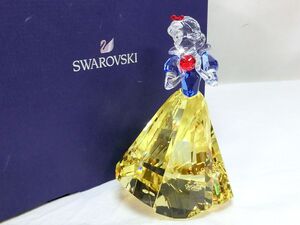 1000円スタート クリスタルフィギュア SWAROVSKI スワロフスキー 2019年限定 白雪姫 箱付き ディズニープリンセス オブジェ/置物 12 J212