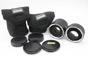 【返品保証】 ペンタックス Pentax Rear Converter-A 645 2x 1.4x For F4 300mm ED 前後キャップ ケース付き リアコンバーター v3476