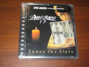 DOKKEN ドッケン/ ERASE THE SLATE 2004年発売 Silverline社 DVDオーディオ 輸入盤