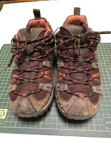 メレル　MERRELL AIR CUSHION GORE-TEX ウィメンズ US6.5 (23.5㎝) ビブラムソール 茶系色