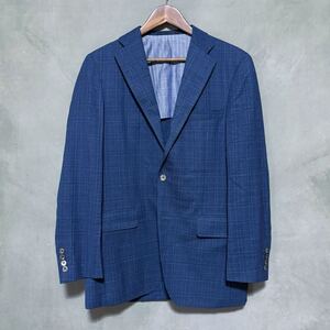 HICKEY FREEMAN × FRATELLI TALLIA DI DELFINO ヒッキーフリーマン デルフィノ ウール テーラードジャケット size.AB6(L) アズーロ ブルー