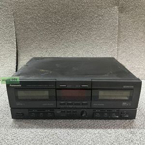 MYM5-795 激安 カセットデッキ Panasonic RS-D50 STEREO DOUBLE CASSETTE DECK パナソニック 動作未確認 中古現状品 ※3回再出品で処分