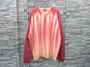 Supreme/Blurred Logo Sweater/2023AW/Red/シュプリーム/レッド/ニット/ブラードロゴセーター/メンズ/サイズ L