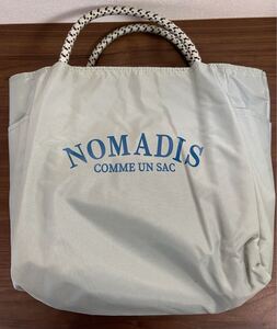 NOMADIS トートバッグ　薄緑色　