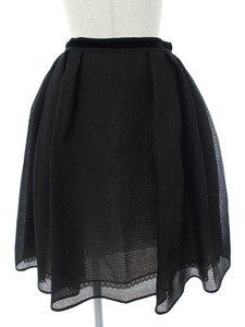 フォクシーブティック スカート 37604 Skirt Black Mimosa 40 AUC24 ITSK599EICDU