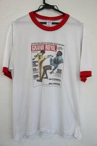 90ｓ ヴィンテージ グランドロイヤル リンガーTシャツ Beastie Boys ビィースティボーイズ Grand Royal ブルースリー 死亡遊戯 李 小龍