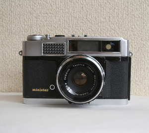 シャッター切れる◎ヤシカ ミニスター YASHINON 1:2.8　f=4.5cm　フィルムカメラ 昭和レトロ YASHICA MINISTER　札幌市 豊平区