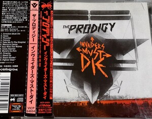 【THE PRODIGY/INVADERS MUST DIE】 国内ボーナストラック2曲収録/2 BONUS TRACKS/ザ・プロディジー/国内CD・帯付