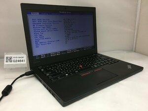 ジャンク/ LENOVO 20F5A13P00 ThinkPad X260 Intel Core i3-6100U メモリ4.1GB ストレージ無し 【G24641】