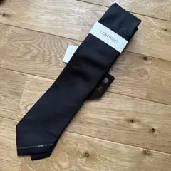 カルバンクライン ck Calvin Klein ネクタイ 未使用 新品 黒