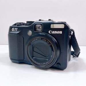 161【中古】Canon G11 ZOOM LENS 5X IS 6.1-30.5mm 1:2.8-4.5 キャノン コンパクト デジタルカメラ バッテリー付き 動作未確認 現状品