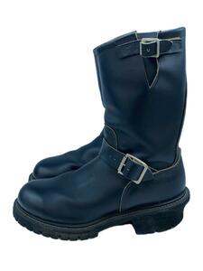 RED WING◆ENGINEER BOOT/エンジニアブーツ/US8/BLK/PT91/ナイフポケット/ミッドナイトシリーズ