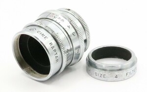 ★希少・良品★　ウォレンサック WOLLENSAK-DEJUR CINE RAPTAR 13mm F1.9 フード付 #628