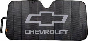 サンシェード　CHEVROLET　ブラック / サンシェード / sunshade / 日よけ / シボレー / chevrolet / ロゴ /