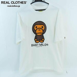 ☆A BATHING APE/アベイジングエイプ BABY MILO TEE/Tシャツ/XL /LPL