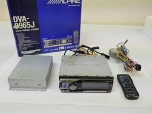 難アリ ハイエンドDVDヘッド Alpine DVA-9965J 