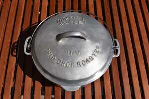 ワグナーウェア Wagner Ware Drip Drop Roaster No.8 アルミ ダッチ オーブン 1950年代 アメリカ製 Y116