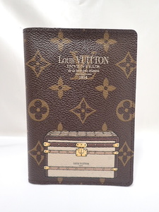 1173[T]正規品♪ Louis Vuitton ルイヴィトン クーヴェルテュール パスポール モノグラム パスポートケース 手帳カバー トランク柄