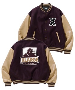 「XLARGE」 スタジャン M パープル メンズ