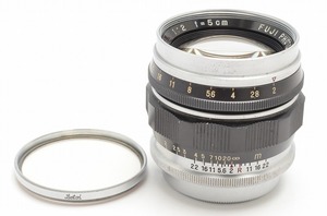 [美品] FUJINON L 5cm f2 50mm F2 L39 LTM ライカマウント フジノン #12003