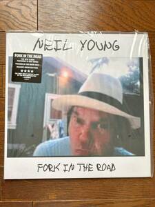 美品ＬＰ「 NEIL YOUNG （ニール・ヤング）/ FORK IN THE ROAD（フォーク・イン・ザ・ロード） 」