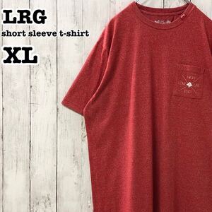 LRG US アメリカ古着 ロゴプリント 半袖 ポケット Tシャツ XL