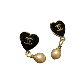 CHANEL シャネル　04A　ココマーク　ハートスウィング　ピアス レディース アクセサリー TY ABC1