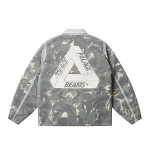 未使用 PALACE BEAMS PLUS COACH JACKET FLEECE LINED CAMO Lサイズ