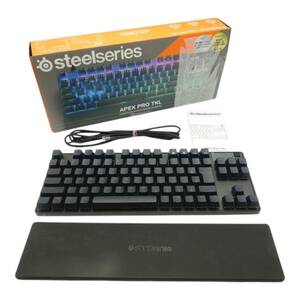 (005182)SteelSeries ゲーミングキーボード Apex Pro TKL (2023) 64861 