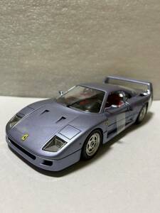 激レア超希少！Guiloy／ギロイ！Ferrari F40！ダイキャストミニカー！パープルカラー！1/20スケール！開閉ギミック多数！入手困難モデル！