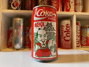  ★Coca-Cola Coke コカ・コーラグッズ空缶 350m 観光地PR缶　岐阜城　織田信長