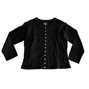 アニエスべー パリ カーディガン カットソー 長袖Tシャツ カットソー　　agnes b PARIS スナップボタン フランスブランド 雅瀬683