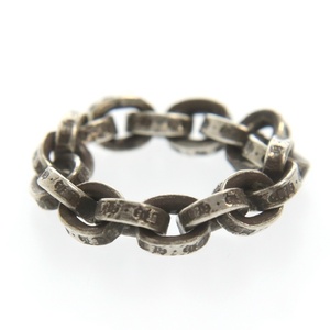 CHROME HEARTS クロムハーツ PAPER CHAIN RING ペーパーチェーン シルバーリング シルバー 9号