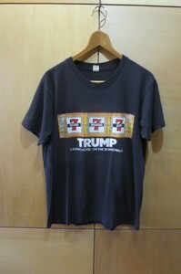 ビンテージ トランプ カジノ ホテル Tシャツ アメリカ大統領 ドナルド L SCREEN STARS