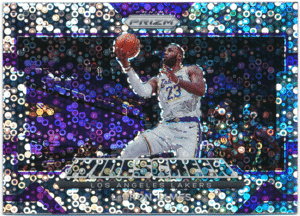 LeBron James NBA 2021-22 Panini Prizm Fast Break Silver Disco Prizm シルバープリズム レブロン・ジェームズ