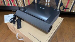 【ほぼ新品】超短焦点 レーザープロジェクター ViewSonic X2000B-4K　動作チェックのみ