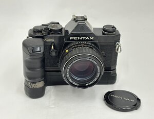 ●【PENTAX ペンタックス MX フィルム式一眼レフカメラ ヴィンテージ マニュアルフォーカス 50mm F1.4 レンズセット】SF-13122