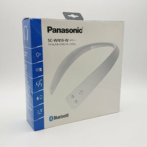 3910# パナソニック/Panasonic ワイヤレスネックスピーカー SC-WN10-W Bluetooth ハンズフリー ホワイト 【0603】