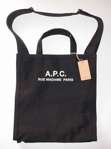 APC Recuperation トートバッグ ショッピングバッグ ショルダーバッグ black　24AW