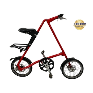 STRIDA 5.0 ミニベロ 折りたたみ自転車 2010年頃 レッド 小径車 アルミフレーム シングルスピード ストライダ 中古 楽 O9640189