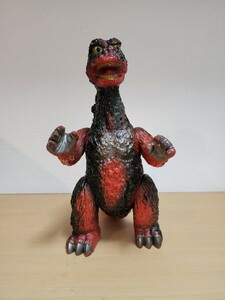 ゴジラ　Godzilla ポピー　グレートザウルス　popy ソフビ　怪獣　昭和　当時　レトロ　当時物　検)　マルサン　ブルマァク　m1号　