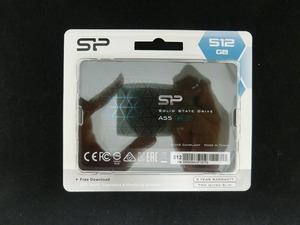 期間限定セール 【未使用】 シリコンパワー SiliconPower SSD 512GB ブラック Ace A55　SP512GBSS3A55S25