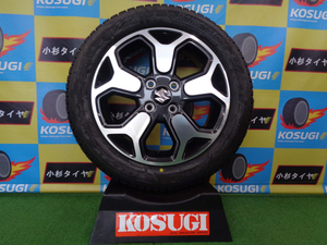 ハスラー　MR52S系　純正　中古スタッドレスセット　15インチ　165/60R15　ブリヂストン　ブリザックVRX3　神奈川県