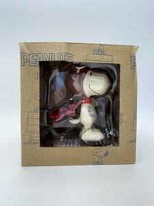 【ジャンク品】Enesco Peanuts by Jim Shore Snoopy Flying Ace Miniature Figurine ピーナッツ スヌーピー フィギュア (OI0745)