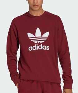 【新品sizeXL】adidas Originals アディカラー クラシックス トレフォイル スウェット 品番BVB49 定価8800円 アディダス オリジナルス