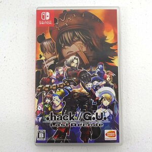 ★中古★Nintendo Switch ニンテンドースイッチ ソフト .hack//G.U. Last Recode（任天堂/1円～)★【GM646】